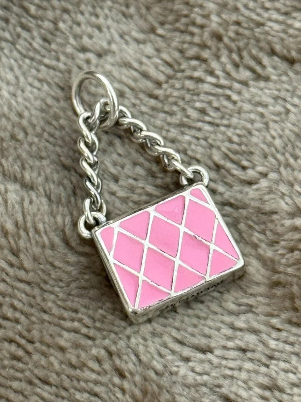 Enamel Fashion Purse Charm